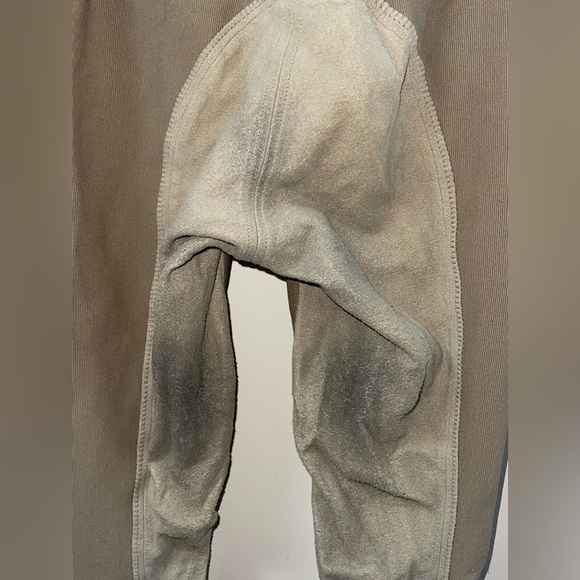 John Field full seat khaki breeches has a 24in waist by measurement - Picture 3 of 12